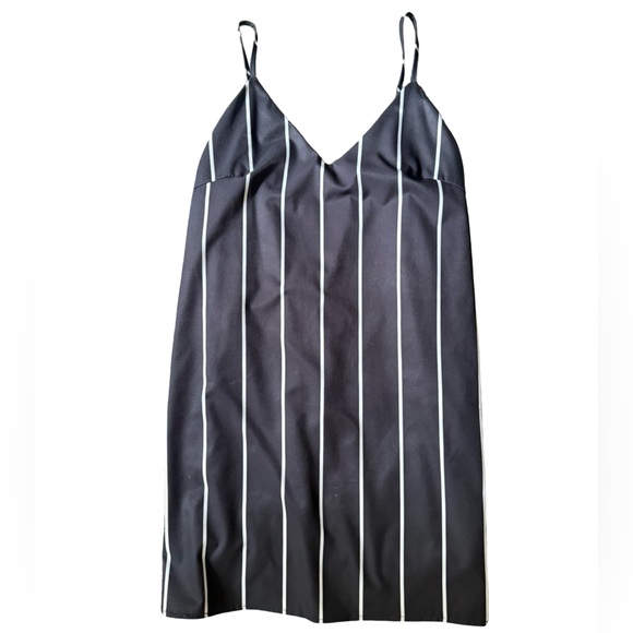 Mazik Dresses & Skirts - Mazik - Black and White Striped Dress